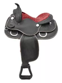 Carved western saddle WS-73 Carved western saddle WS-73