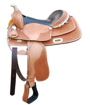 Carved Western Saddle Ws-113 Carved Western Saddle Ws-113